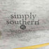 SIMPLY SOUTHERN ひまわり Tシャツ カレッジプリント 両面プリント 霜降りグレー メンズ JPN:XL