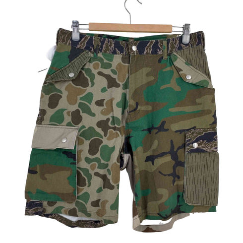エクストララージ XLARGE 23SS CRAZY CAMO CARGO SHORT PANTS メンズ 32inch