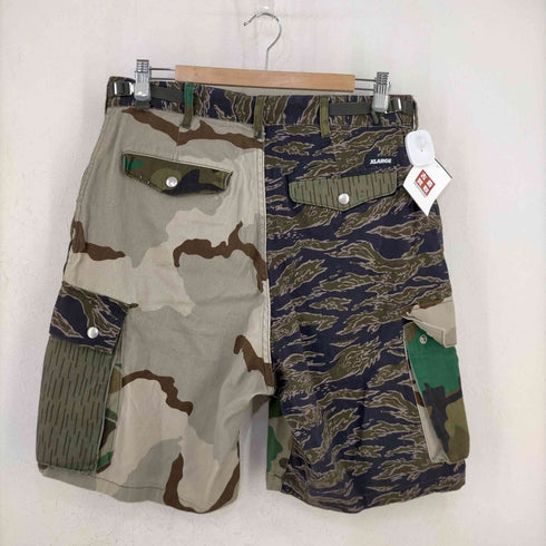 エクストララージ XLARGE 23SS CRAZY CAMO CARGO SHORT PANTS メンズ 32inch