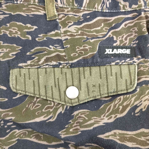 エクストララージ XLARGE 23SS CRAZY CAMO CARGO SHORT PANTS メンズ 32inch