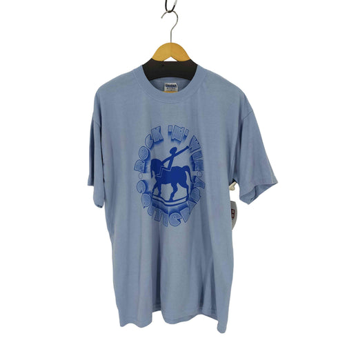 ギルダン GILDAN 乗馬 Tシャツ 同色プリント メンズ JPN:XL