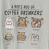 COFFEE フクロウ Tシャツ メンズ ONE SIZE