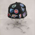 ニューエラ NEW ERA 9FIFTY フロント刺繍 オールブラック6パネルキャップ メンズ ONE SIZE