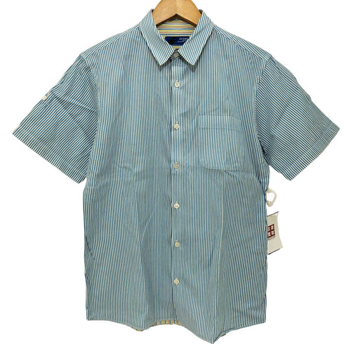 ビームス BEAMS ストライプ S/Sシャツ メンズ JPN:M