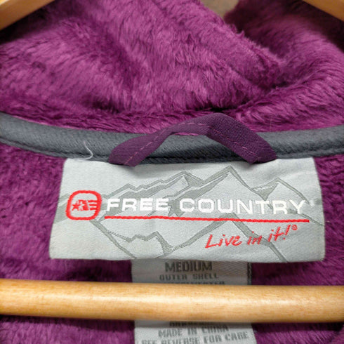 フリーカントリー free country 裏地フリース フーディージップジャケット メンズ JPN:M