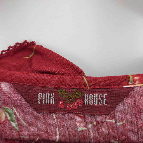 ピンクハウス PINK HOUSE チェリーズプリントチュニックブラウス レディース FREE