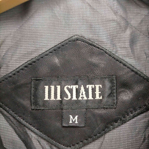 3 STATE レザージップアップブルゾン メンズ JPN:M
