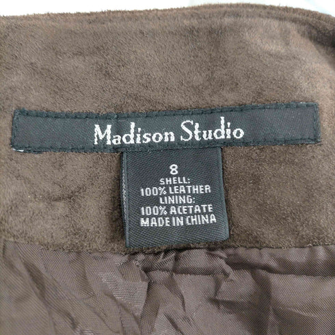 MADISON STUDIO スウェードタイトスカート レディース 8