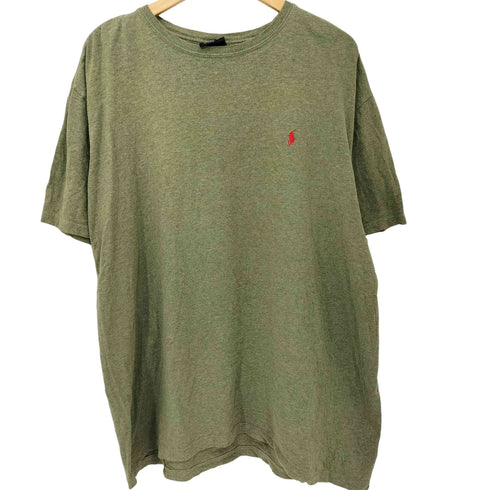 ポロバイラルフローレン Polo by RALPH LAUREN ポニー刺繍 クルーネックTシャツ メンズ import:L