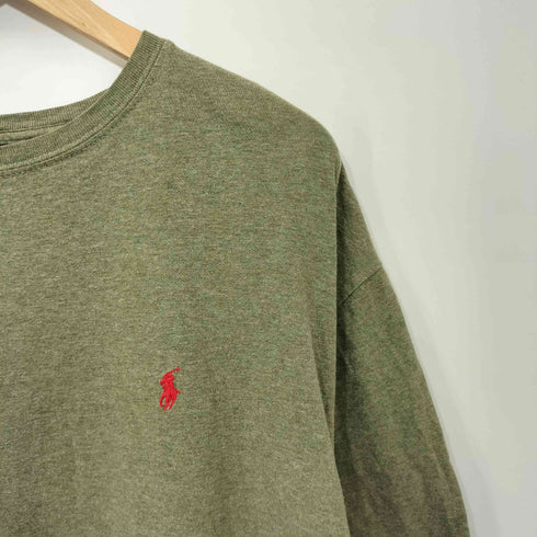 ポロバイラルフローレン Polo by RALPH LAUREN ポニー刺繍 クルーネックTシャツ メンズ import:L