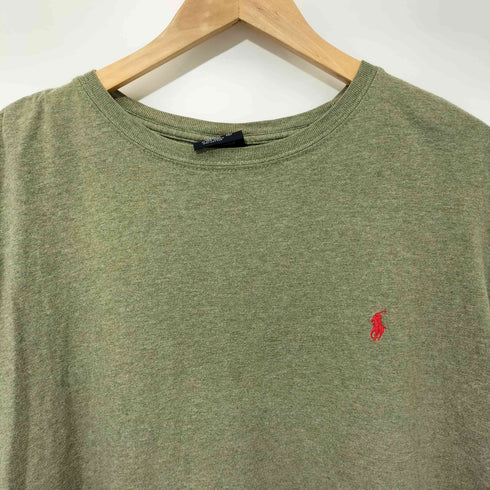 ポロバイラルフローレン Polo by RALPH LAUREN ポニー刺繍 クルーネックTシャツ メンズ import:L