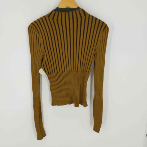 stockholm atelier ストライプクロップドニット レディース JPN:S