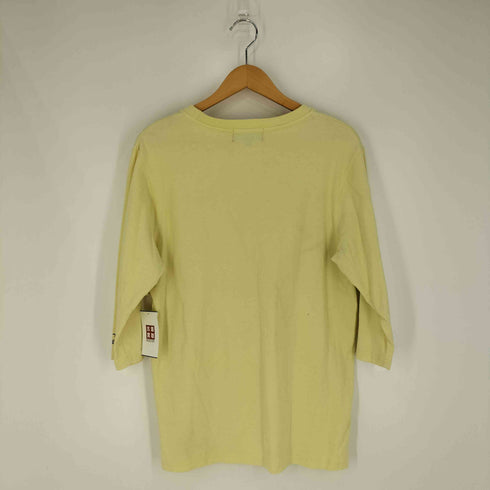 U.S.BOARDER KIXX アーチロゴプリント クォータースリーブクルーネックTシャツ メンズ JPN:L