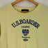 U.S.BOARDER KIXX アーチロゴプリント クォータースリーブクルーネックTシャツ メンズ JPN:L