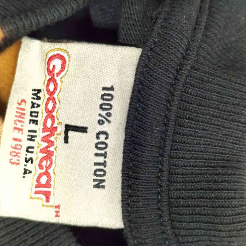 グッドウェア Goodwear USA製 ブリーチ加工 クルーネックポケットTシャツ メンズ import:L