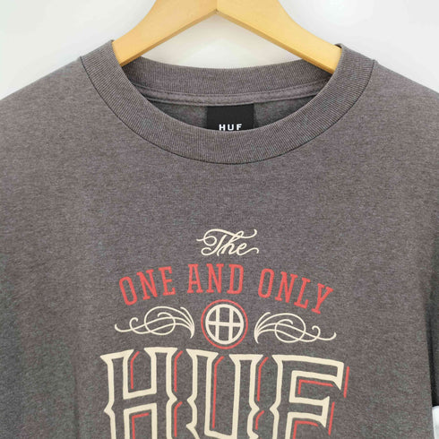 ハフ HUF フロントロゴプリント クルーネックTシャツ メンズ import:M