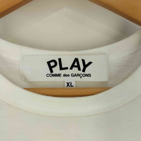 プレイコムデギャルソン PLAY COMME des GARCONS PLAY T-SHIRT RED HEART ハートワッペン クルーネックTシャツ メンズ JPN:XL