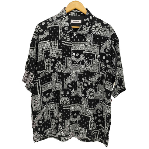 モンキータイム MONKEY TIME PAISLEY PRINT OPEN SHIRT メンズ JPN:L