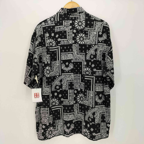 モンキータイム MONKEY TIME PAISLEY PRINT OPEN SHIRT メンズ JPN:L