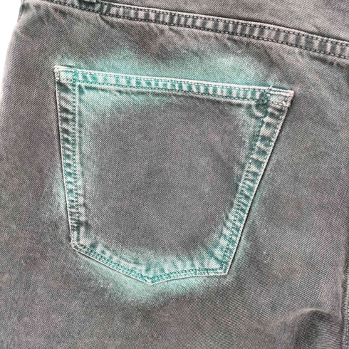 ステューシー Stussy SPRAY DYE BIG OL' SHORTS デニム ショート パンツ メンズ 34