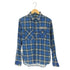 ショット Schott ガチャポケット ロゴワッペン タータンチェックシャツ メンズ import:M