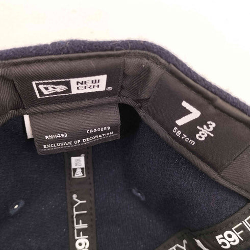 ニューエラ NEW ERA NY刺繍ウール6パネルキャップ メンズ 7 3/8