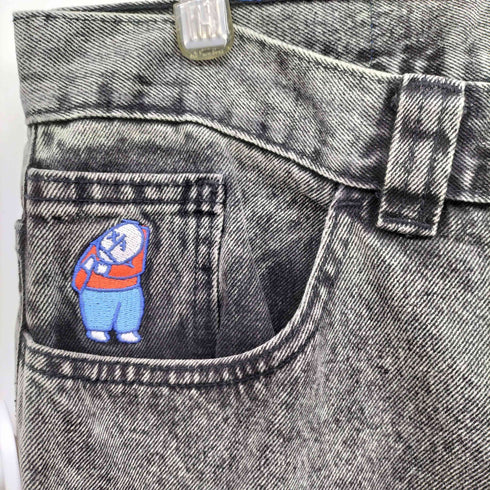 ポーラースケートカンパニー POLAR SKATE CO. BIGBOY JEANS ミントブラック メンズ JPN:XL