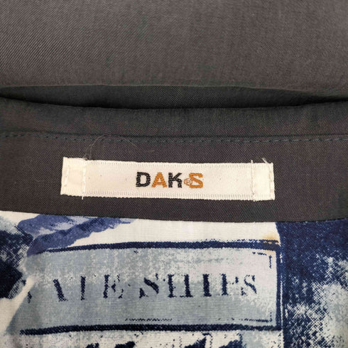 ダックス DAKS 裏地総柄 ステンカラーコート レディース