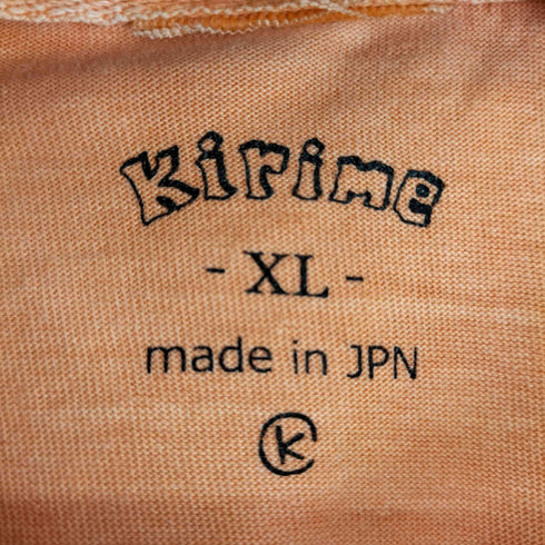 キリメ Kirime SIMMETRY S/S TEE メンズ JPN:XL