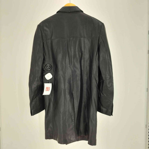 パッゾ PAZZO LHOMME NOUVEAU カウ レザー 3B チェスター ハーフコート ジャケット メンズ JPN:3