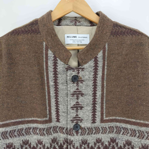 ジャーナルスタンダードレリューム JOURNAL STANDARD relume NATIVE ウールスタンドジャケット メンズ JPN:M