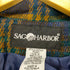 サグハーバー SAG HARBOR チェック柄ウールテーラードジャケット レディース US:10