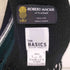 ROBERT MACKIE ×THE BASICS スコットランド製 アンゴラ混 フリンジウールマフラー メンズ