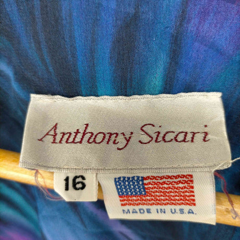 ANTHONY SICARI MADE IN USA 総柄ポリジャケット メンズ 16
