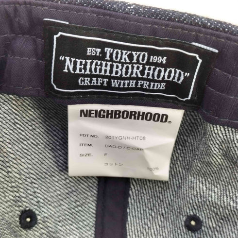 ネイバーフッド NEIGHBORHOOD DAD-D/C-CAP ダッドキャップ アンパイアキャップ メンズ FREE