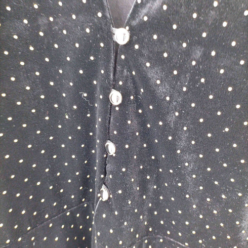 ザラ ZARA VELVET SHIRT DRESS レディース import:M