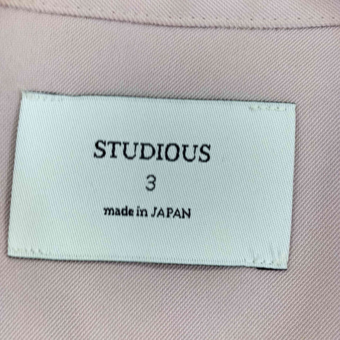 ステュディオス STUDIOUS オープンカラーシャツ メンズ 3