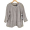 リズ クレイボーン LIZ Claiborne レザーノーカラーハーフコート レディース 2X