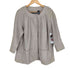 リズ クレイボーン LIZ Claiborne レザーノーカラーハーフコート レディース 2X
