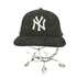 ニューエラ NEW ERA NY刺繍ウールヘリンボーン6パネルキャップ メンズ 7 3/8