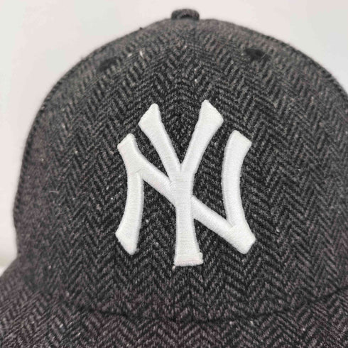 ニューエラ NEW ERA NY刺繍ウールヘリンボーン6パネルキャップ メンズ 7 3/8