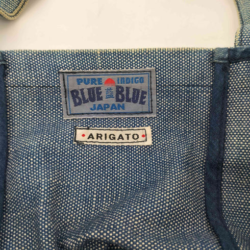 ブルーブルーハリウッドランチマーケット BLUE BLUE H.R.MARKET インディゴ 藍 トートバック メンズ