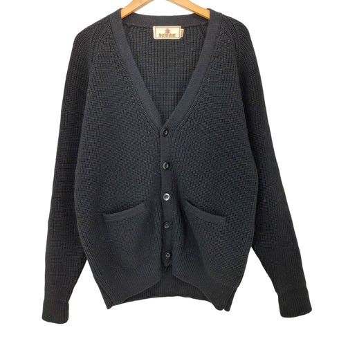バラクータ BARACUTA 70-80s ロングスリーブ ウールカーディガン メンズ import:M