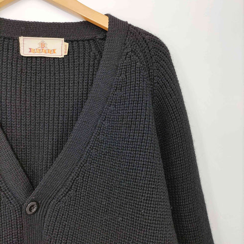 バラクータ BARACUTA 70-80s ロングスリーブ ウールカーディガン メンズ import:M