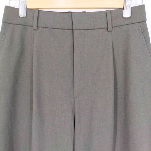ユニクロ UNIQLO タックワイドパンツ レディース JPN:L