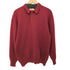 バラクータ BARACUTA 80-90s ニットポロシャツ 襟付きウールニット メンズ import:L