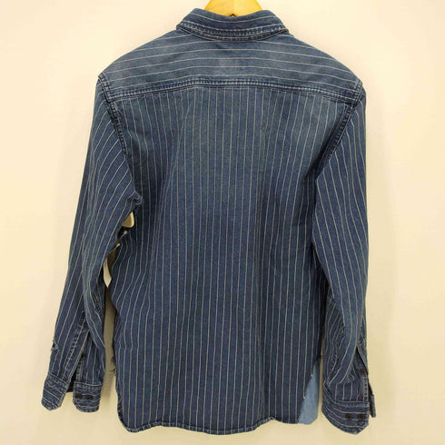 ジャパンブルージーンズ JAPAN BLUE JEANS Revolve Remake Stripped Shirts メンズ L