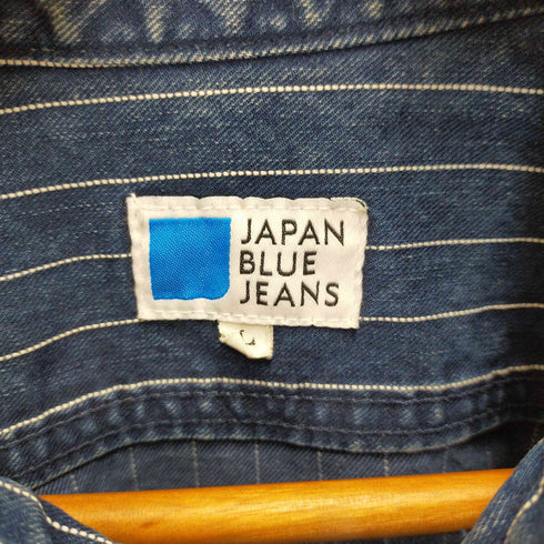 ジャパンブルージーンズ JAPAN BLUE JEANS Revolve Remake Stripped Shirts メンズ L