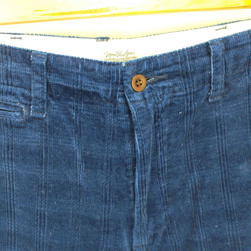 ジャパンブルージーンズ JAPAN BLUE JEANS Indigo Corduroy Brooklyn Pants メンズ 32