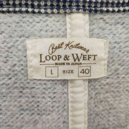 LOOP&WEFT テーラードジャケット カーディガン メンズ L
